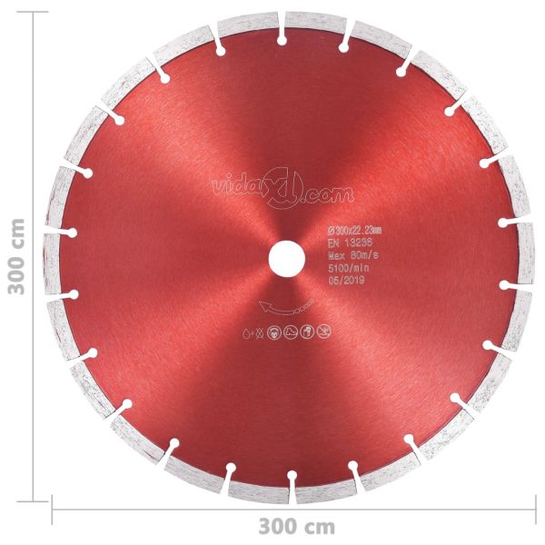 Dijamantni disk za rezanje čelični 300 mm - Image 4