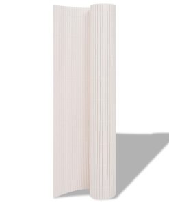 Dvostrana Vrtna Ograda 90x300 cm Bijela