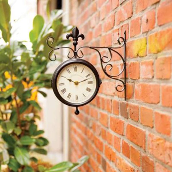 Esschert Design vanjski sat s termometrom TF005 - Slika 4