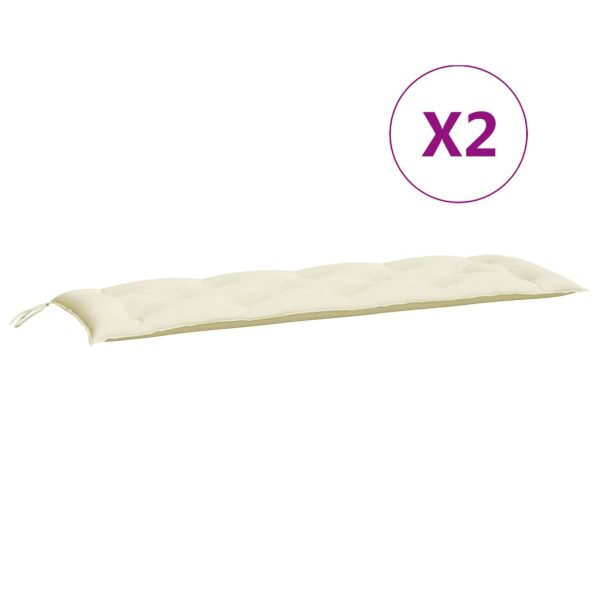 Jastuk za ljuljačku krem bijeli 150 cm od tkanine