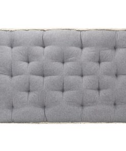 Jastuk za sofu od paleta antracit 120 x 80 x 10 cm