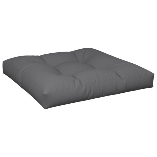 Jastuk za sofu od paleta antracit 70 x 70 x 10 cm