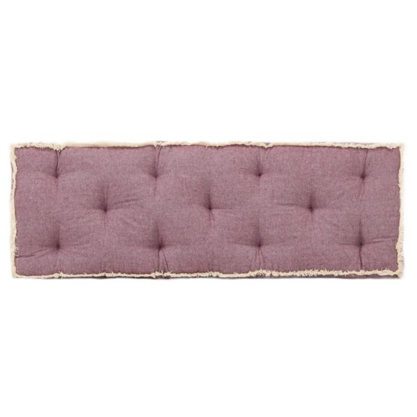 Jastuk za sofu od paleta bordo 120 x 40 x 7 cm