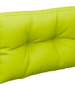 Jastuk za sofu od paleta jarko zeleni 60 x 40 x 10 cm
