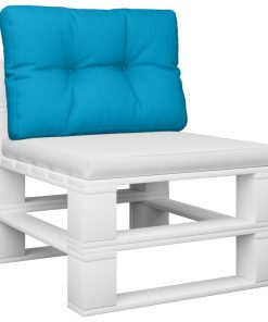 Jastuk za sofu od paleta plavi 60 x 40 x 10 cm