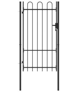 Jednostruka vrata za ogradu s lučnim vrhom 1x1