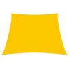 Jedro protiv sunca od tkanine Oxford trapezno 2/4 x 3 m žuto