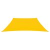Jedro protiv sunca od tkanine Oxford trapezno 2/4 x 3 m žuto