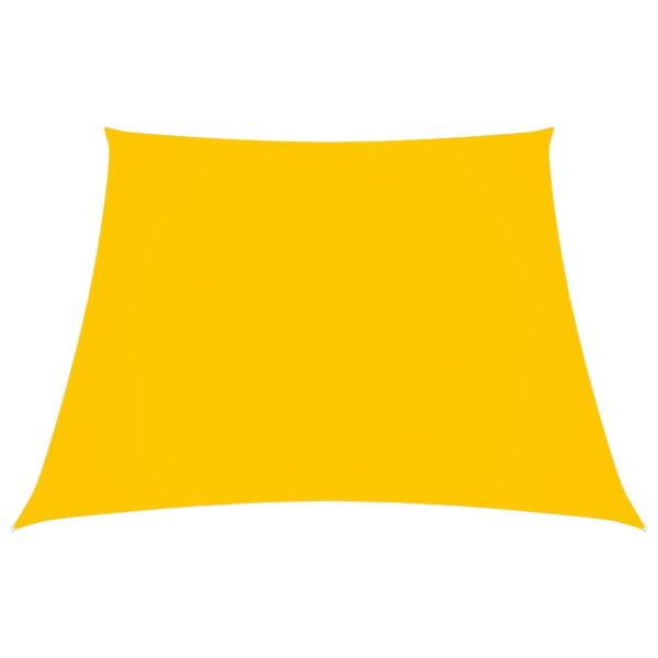Jedro protiv sunca od tkanine Oxford trapezno 2/4 x 3 m žuto