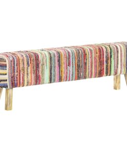 Klupa od tkanine chindi 160 cm raznobojna