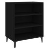 Komoda crna 57 x 35 x 70 cm od iverice