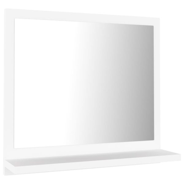 Kupaonsko ogledalo bijelo 40 x 10