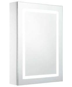 LED kupaonski ormarić s ogledalom 50 x 13 x 70 cm