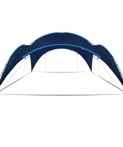 Lučni šator za zabave 450 x 450 x 265 cm tamnoplavi