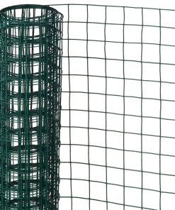 Nature žičana mreža četvrtasta 1x5 m 25 mm plastificirani čelik zelena