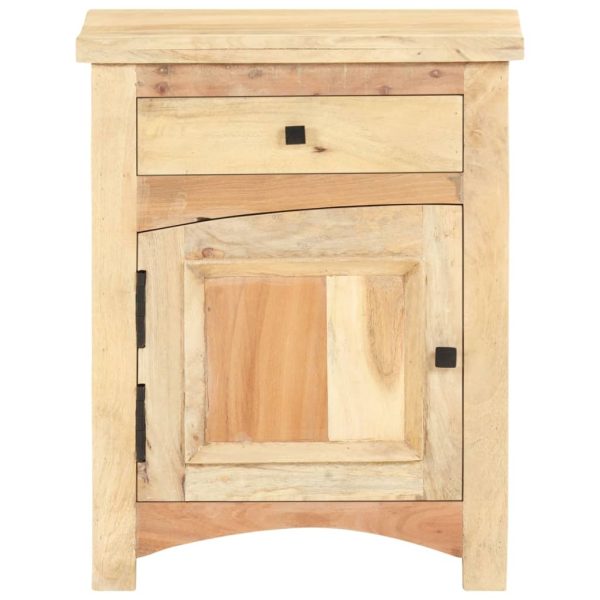 Noćni ormarić 40 x 30 x 50 cm od masivnog obnovljenog drva