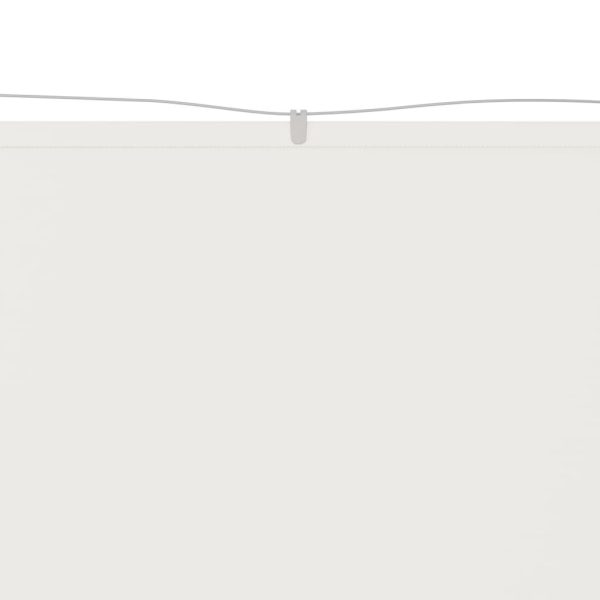Okomita tenda bijela 180 x 1000 cm od tkanine Oxford