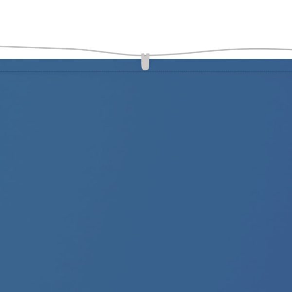Okomita tenda plava 180 x 600 cm od tkanine Oxford
