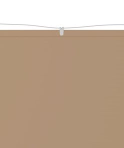 Okomita tenda smeđe-siva 200 x 360 cm od tkanine Oxford