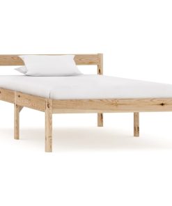 Okvir za krevet od masivne borovine 100 x 200 cm