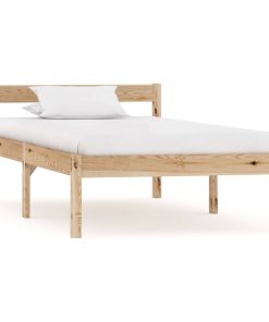 Okvir za krevet od masivne borovine 90 x 200 cm