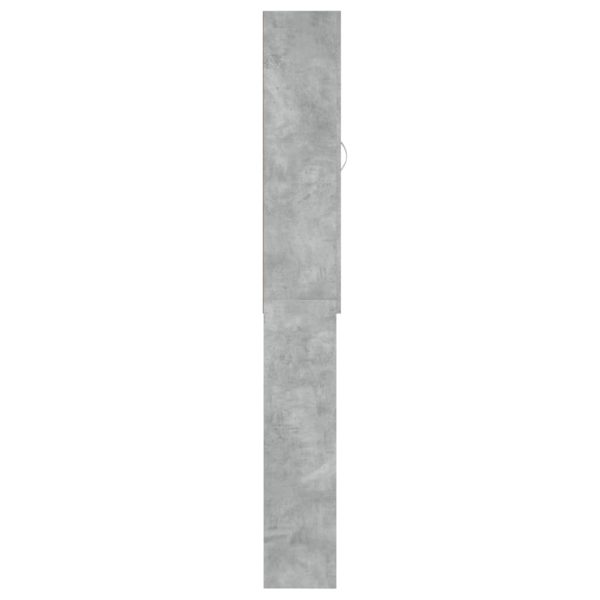 Ormarić za perilicu rublja siva boja betona 64 x 25