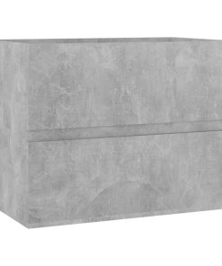 Ormarić za umivaonik siva boja betona 60 x 38