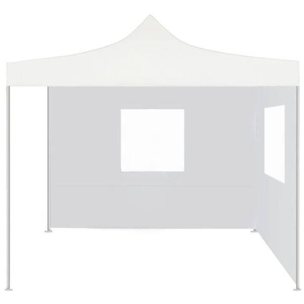 Profesionalni sklopivi šator za zabave 2 x 2 m čelični bijeli