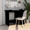 Radni stol crni 100 x 50 x 76 cm od iverice