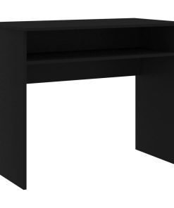 Radni stol crni 90 x 50 x 74 cm od iverice