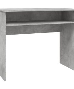 Radni stol siva boja betona 90 x 50 x 74 cm od iverice