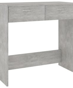 Radni stol siva boja betonai 80 x 40 x 75 cm od iverice