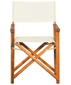 Redateljska stolica od masivnog bagremovog drva