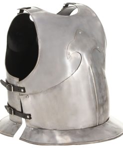 Replika srednjovjekovnog viteškog oklopa LARP srebrna čelična