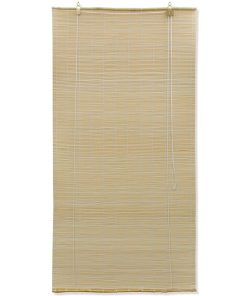 Rolo zavjesa od bambusa prirodna boja 120 x 160 cm