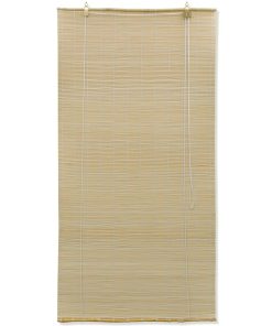 Rolo zavjesa od bambusa prirodna boja 80 x 160 cm