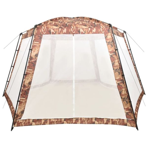 Šator za bazen od tkanine 590 x 520 x 250 cm maskirni