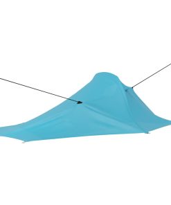 Šator za kampiranje 317 x 240 x 100 cm plavi