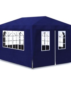 Šator za zabave 3 x 4 m plavi
