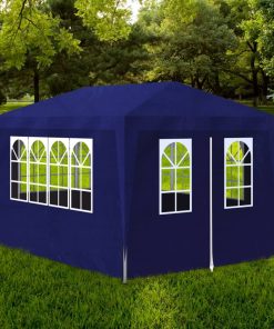 Šator za zabave 3 x 4 m plavi