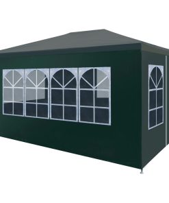 Šator za zabave 3 x 4 m zeleni