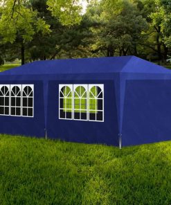 Šator za zabave 3 x 6 m plavi