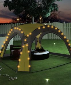 Šator za zabave LED s 4 bočna zida 3