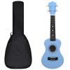 Set dječjeg ukulelea Soprano s torbom svjetloplavi 21 "