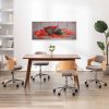Set zidnih slika na platnu s uzorkom paprika šareni 150 x 60 cm