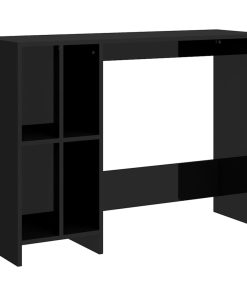 Stol za prijenosno računalo sjajni crni 102