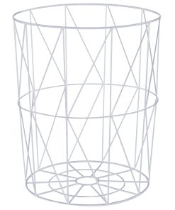 Stolić za kavu bijeli Ø 47 cm