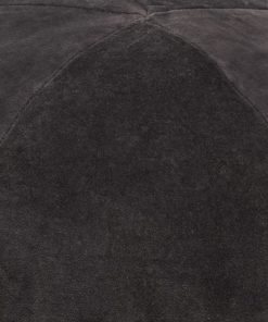Tabure od pamučnog baršuna 50 x 35 cm antracit