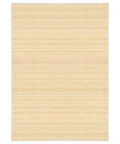 Tepih od bambusa 120 x 180 cm prirodne boje