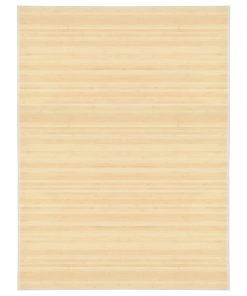 Tepih od bambusa 150 x 200 cm prirodna boja